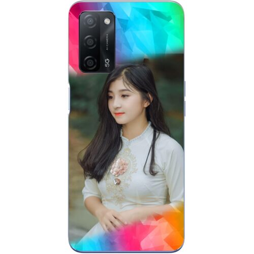 Color Polygons Custom Photo Case for Oppo A53S