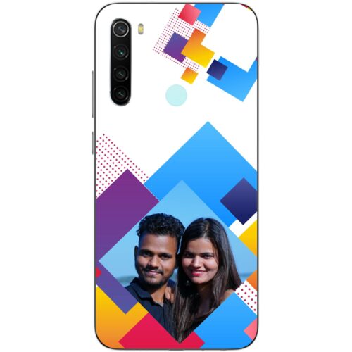 Abstract Rectangle Photo Case for Redmi Note 8