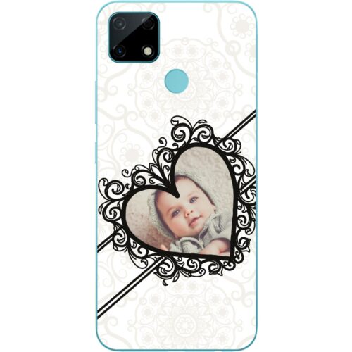 Love Frame Custom Photo Case for Realme Narzo 30A