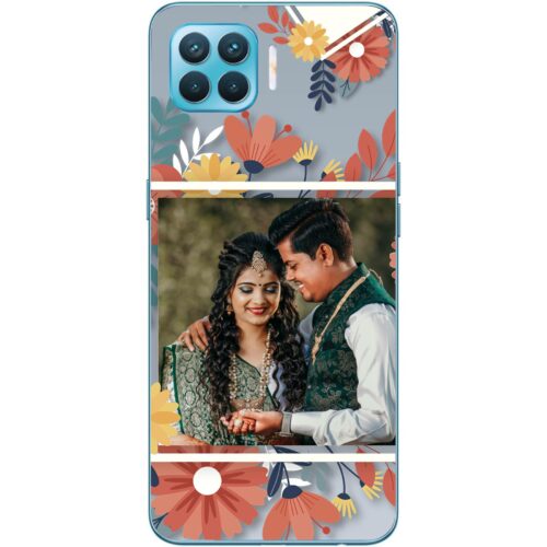 Flower Frame Photo Case for Oppo F17 Pro