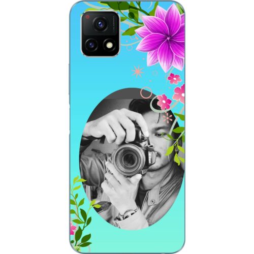 Rustic Flower Custom Photo case for Vivo Y72