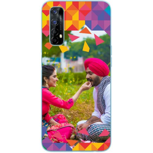 #4 TOP BOTTOM Abstract Design Photo case for Realme 7