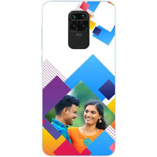 Abstract Rectangle Photo Case for Redmi Note 9