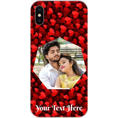 #8 Hexagon Custom Photo Case for iPhone XS