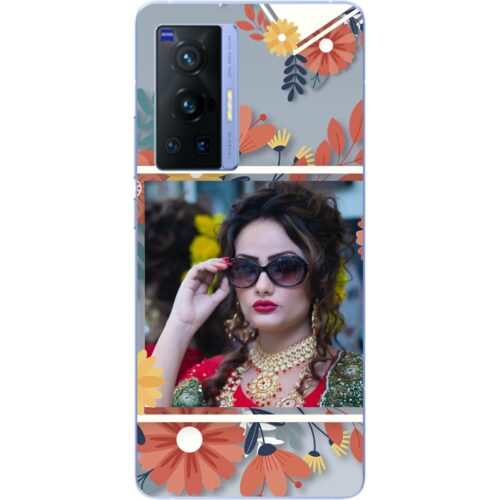 Flower Frame Photo Case for Vivo X70 Pro