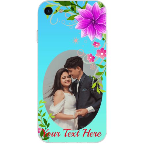 Rustic Flower Custom Photo case for iPhone SE