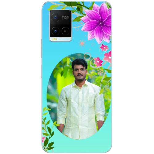Rustic Flower Custom Photo case for Vivo Y21