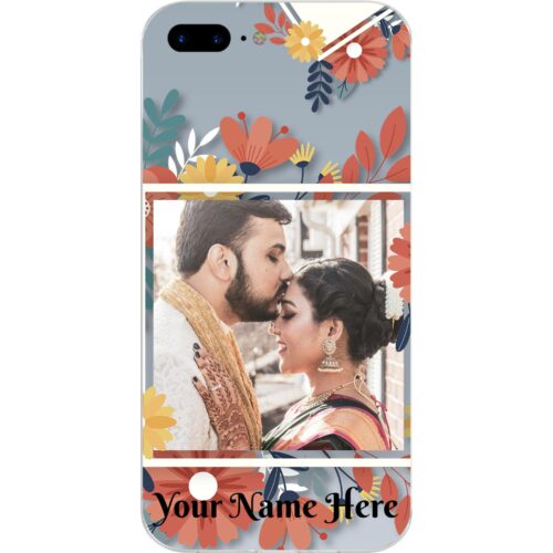 Flower Frame Photo Case for iPhone 7 Plus