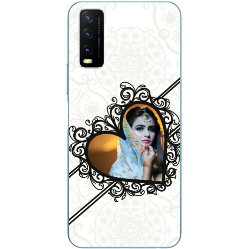 Love Frame Custom Photo Case for Vivo Y20g