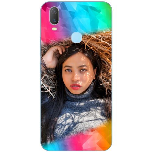 Color Polygons Custom Photo Case for Vivo Y11