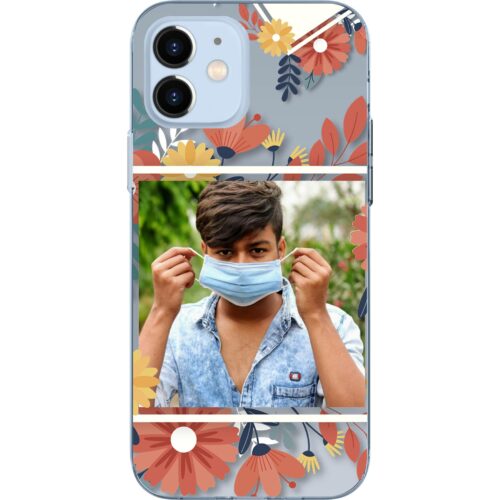Flower Frame Photo Case for iPhone 11