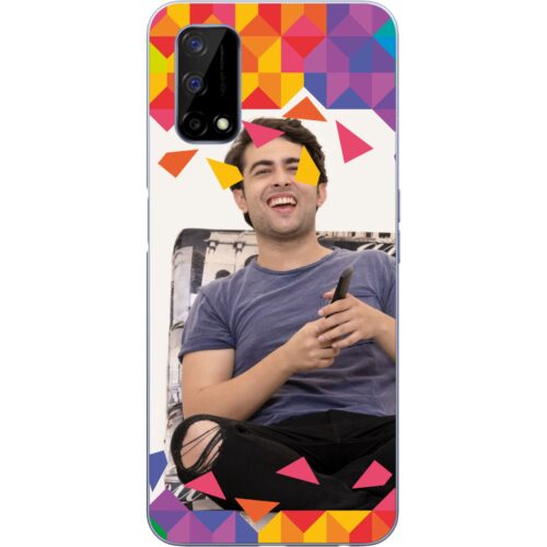 #4 TOP BOTTOM Abstract Design Photo case for Realme Narzo 30 Pro 5G