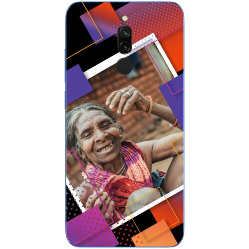 #9 Abstract Design Photo case for Redmi 8