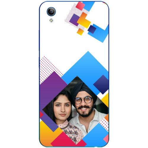 Abstract Rectangle Photo Case for Vivo Y91i