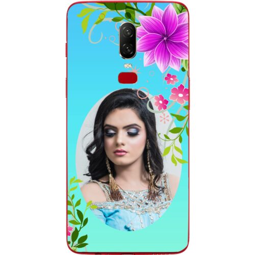 Rustic Flower Custom Photo case for OnePlus 6