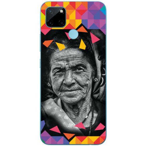 #4 TOP BOTTOM Abstract Design Photo case for Realme C21Y