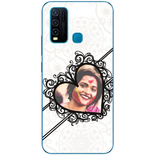 Love Frame Custom Photo Case for Vivo Y30