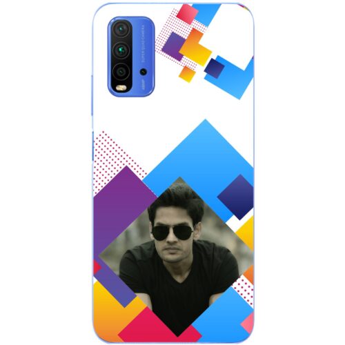 Abstract Rectangle Photo Case for Redmi 9 Power