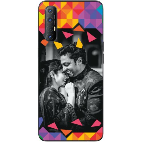 #4 TOP BOTTOM Abstract Design Photo case for Oppo Reno 3 Pro