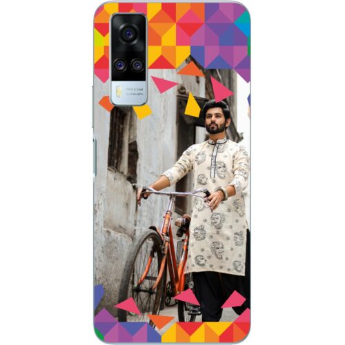 #4 TOP BOTTOM Abstract Design Photo case for Vivo Y51 (2020)