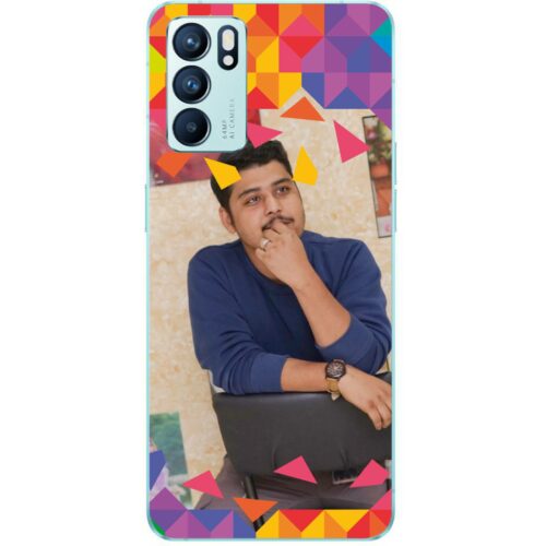 #4 TOP BOTTOM Abstract Design Photo case for Oppo Reno 6