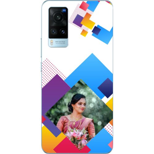 Abstract Rectangle Photo Case for Vivo X60