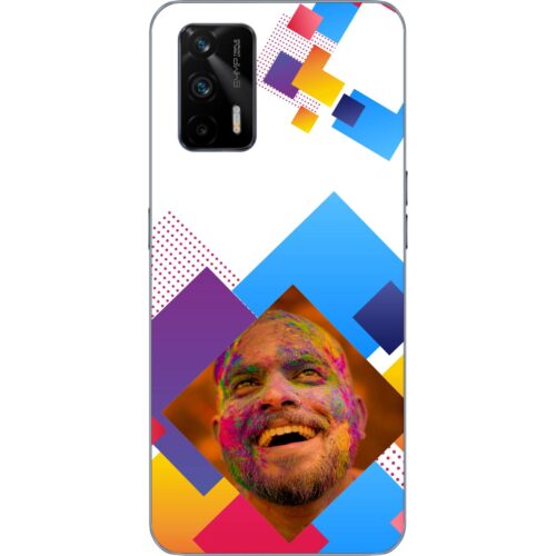 Abstract Rectangle Photo Case for Realme X7 Max