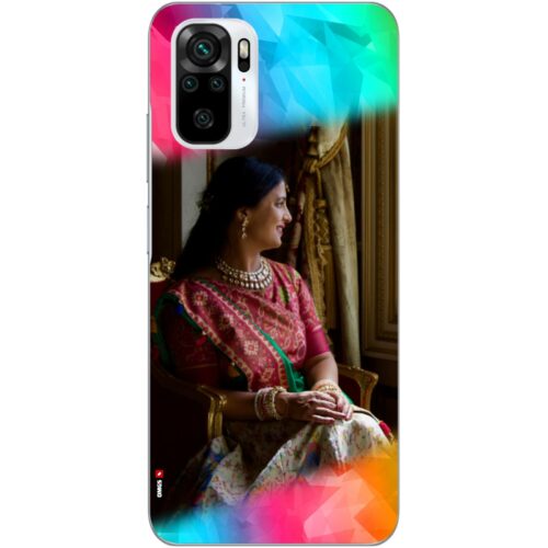 Color Polygons Custom Photo Case for Redmi Note 10