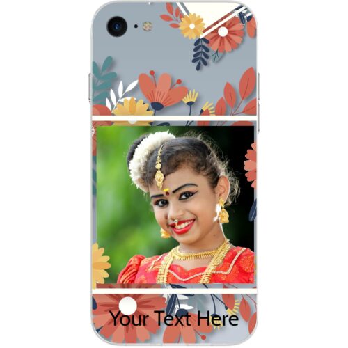 Flower Frame Photo Case for iPhone SE