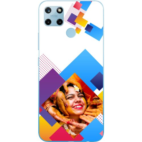 Abstract Rectangle Photo Case for Realme C25Y