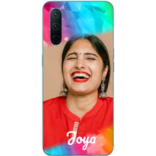 Color Polygons Custom Photo Case for OnePlus Nord CE