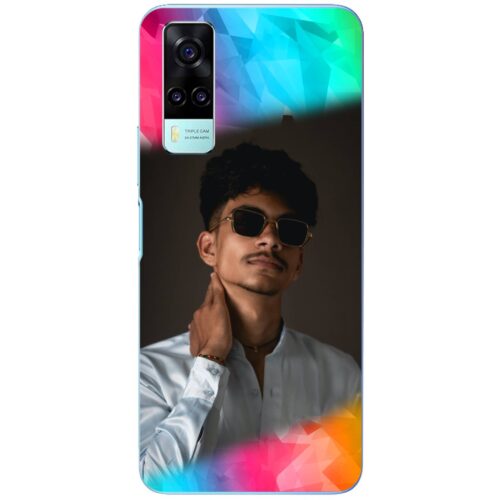 Color Polygons Custom Photo Case for Vivo Y31