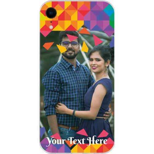 #4 TOP BOTTOM Abstract Design Photo case for iPhone XR