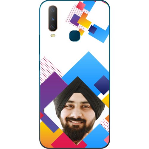 Abstract Rectangle Photo Case for Vivo Y17