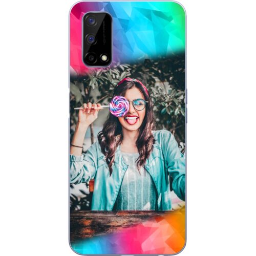 Color Polygons Custom Photo Case for Realme Narzo 30 Pro 5G