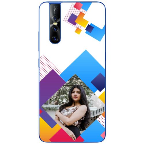 Abstract Rectangle Photo Case for Vivo V15 Pro