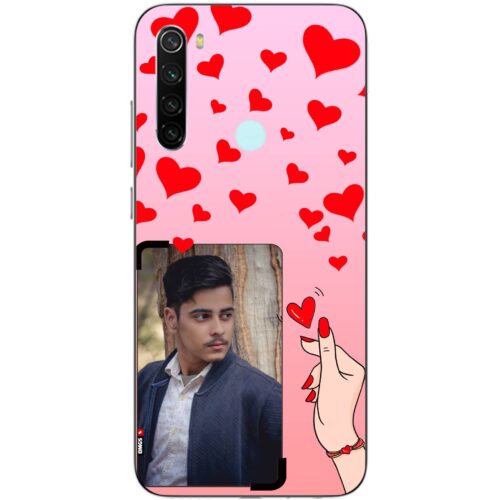 Snapping Fingers Custom Photo case for Redmi Note 8
