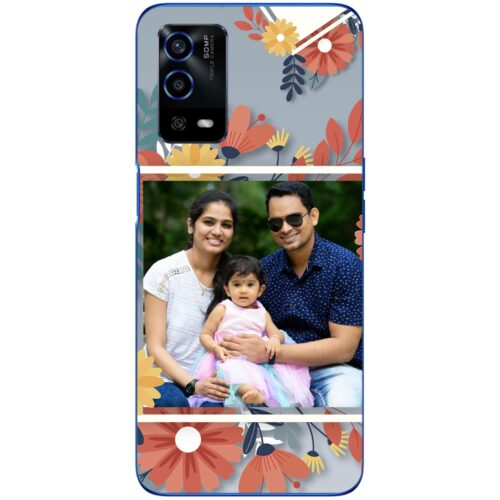 Flower Frame Photo Case for Oppo A55
