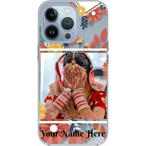 Flower Frame Photo Case for iPhone 13 Pro Max