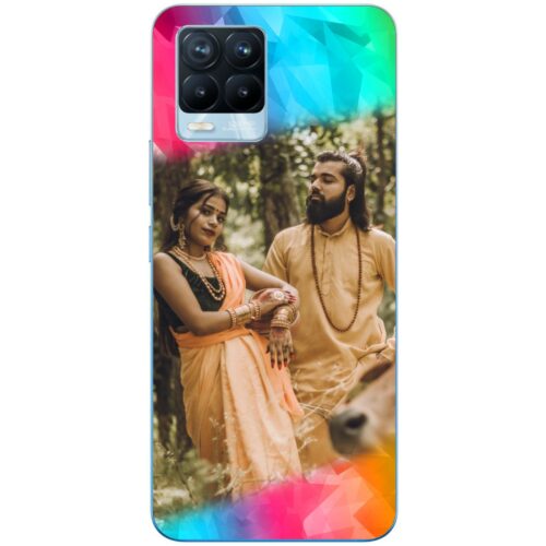 Color Polygons Custom Photo Case for Realme 8 Pro