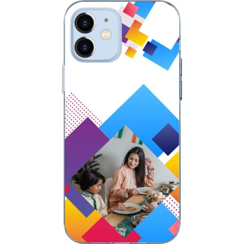 Abstract Rectangle Photo Case for iPhone 12 Mini