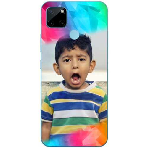 Color Polygons Custom Photo Case for Realme C21Y