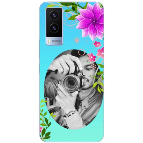 Rustic Flower Custom Photo case for Vivo V21 E