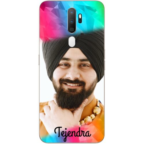 Color Polygons Custom Photo Case for Oppo A5 2020