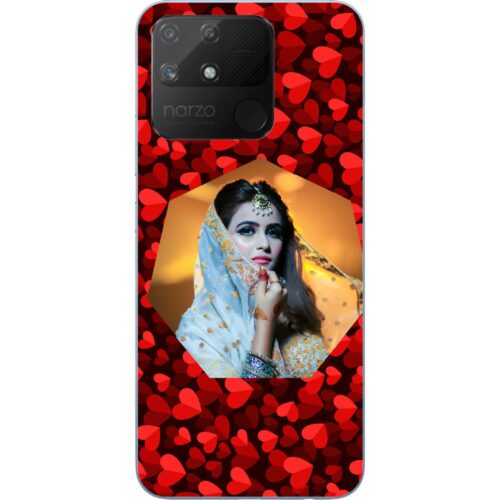 #8 Hexagon Custom Photo Case for Realme Narzo 50A