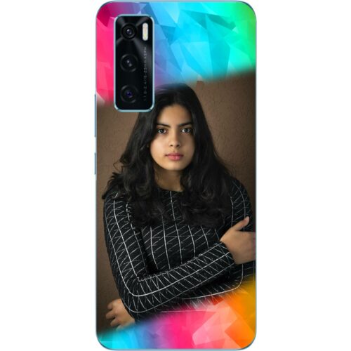 Color Polygons Custom Photo Case for Vivo V20 SE