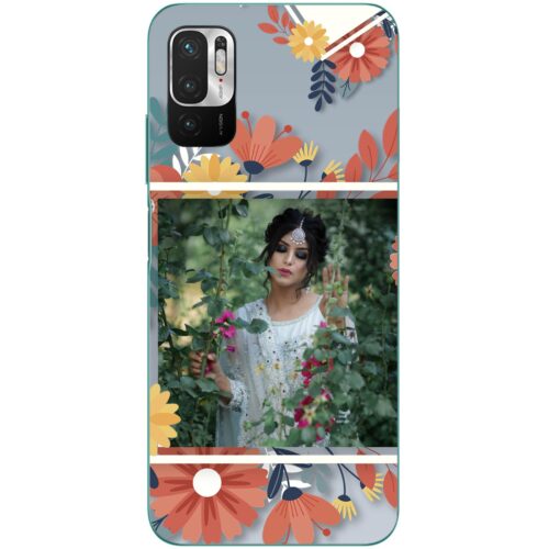 Flower Frame Photo Case for Redmi Note 10T