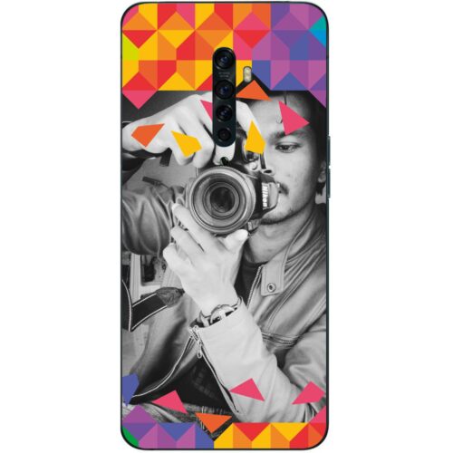 #4 TOP BOTTOM Abstract Design Photo case for Oppo Reno 2F