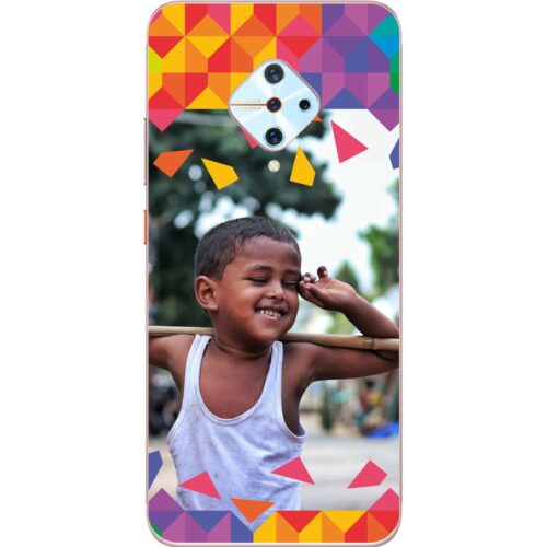 #4 TOP BOTTOM Abstract Design Photo case for Vivo S1 Pro