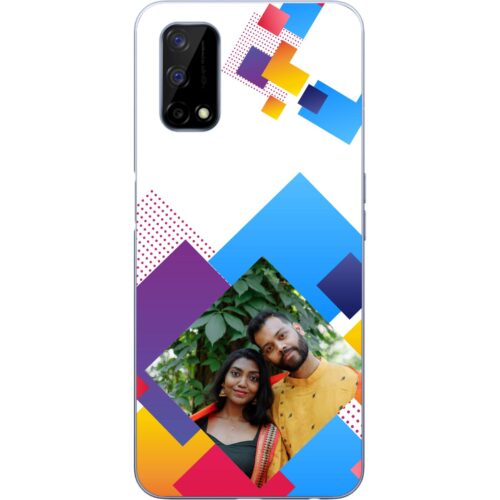 Abstract Rectangle Photo Case for Realme Narzo 30 Pro 5G